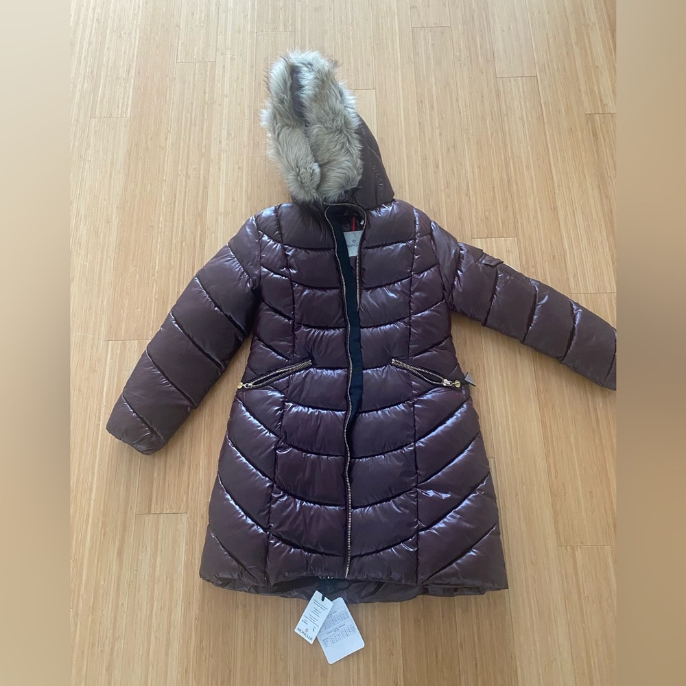 Brand new Burgundy Montclair Coat